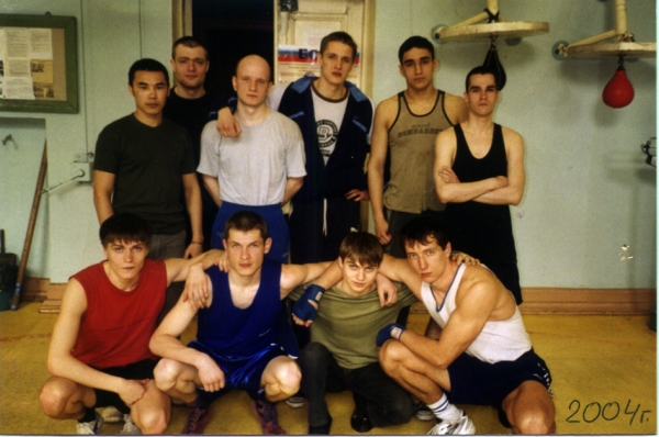 Сборная команда МГУ по боксу, 2004 г.